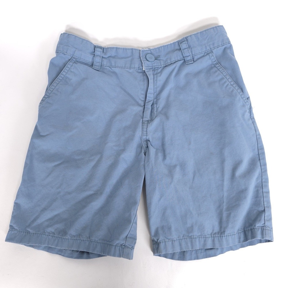 CAT & JACK Chino Shorts Size 10 Boys Kids 100% Cotton Blue Comfort Pockets - Picture 3 of 10